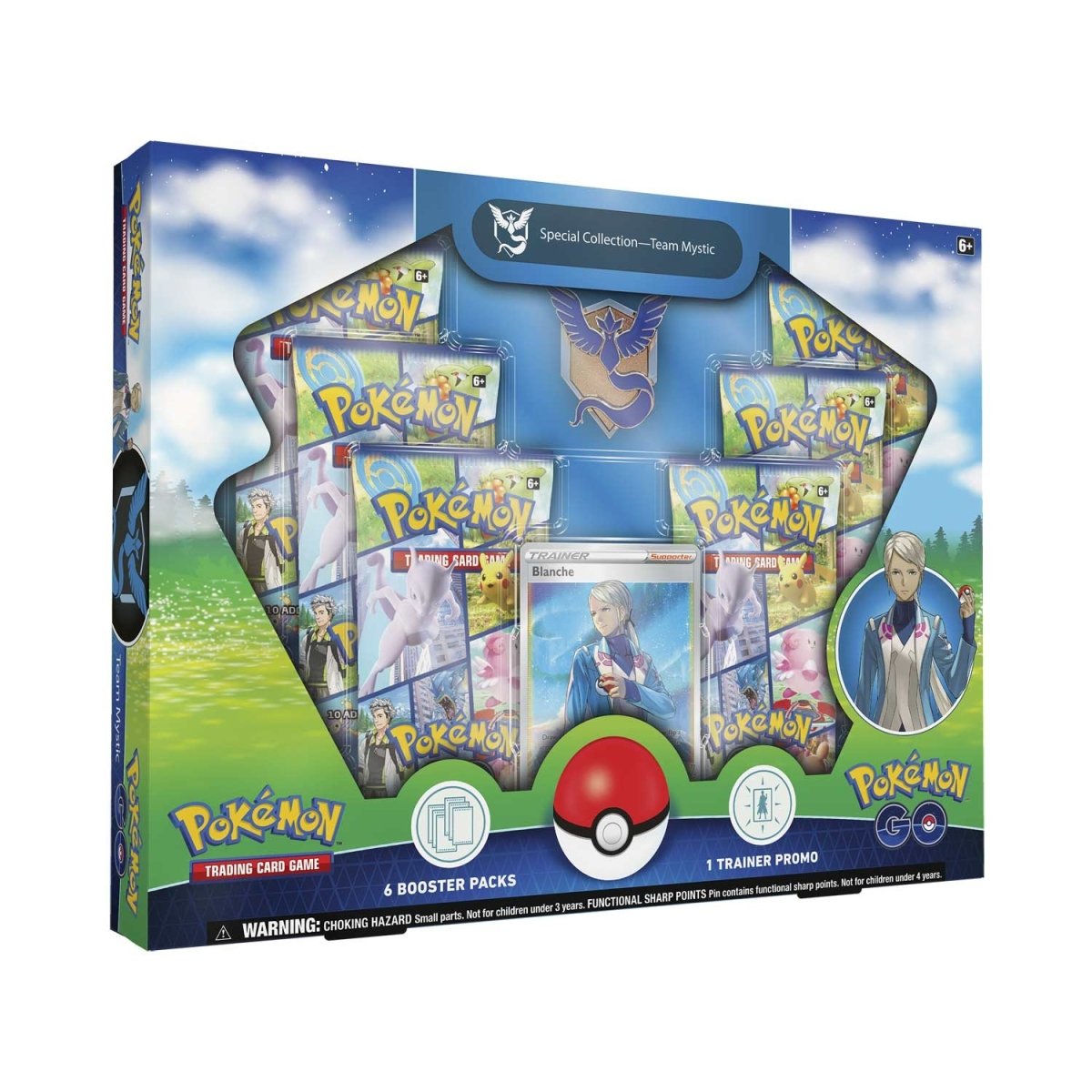 Team Mystic Special Collection Box from Go Pokémon card set